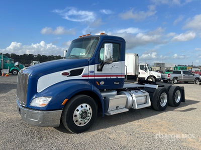 2016 Peterbilt 579 6x4 T/A Day Cab Truck Tractor