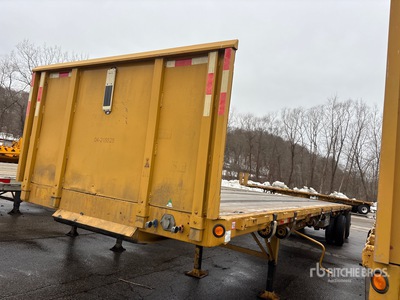 1999 Great Dane MWS-245 45 ft T/A Spread Axle Przyczepa płaska