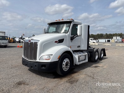 2017 Peterbilt 579 6x4 T/A Day Cab Truck Tractor