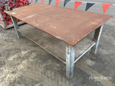 2400 mm Steel مقعد العمل