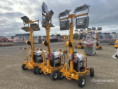 Quantity of (3) AD3000 2.8 kW Light Tower