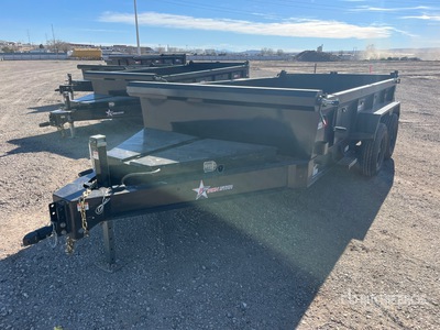 2026 Iron Star IDL771207S20BP    12 ft T/A Dump Utility Trailer