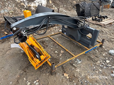 2025 GIYI GY-RG63 2200 lb Rotating Skid Steer Grapple (Unused)