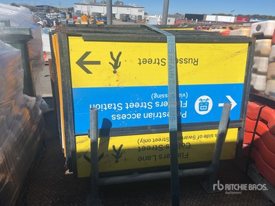 Quantity of Road Signs