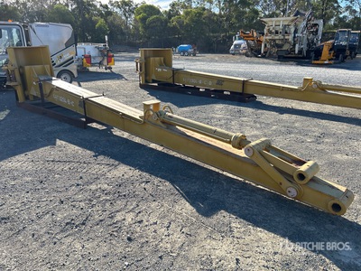 SEC 6 m Q/C Excavator Stick Extension & Bucket - Fits 25 ton