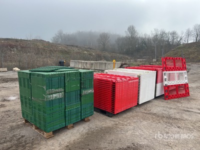 Qte De Barrieres De Chantier Qty Of Construction Barriers Varios. Industrial