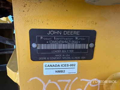 2022 John Deere 624 P-Tier Wheel Loader