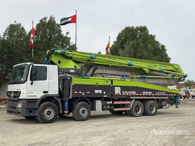 2020 Zoomlion 56X-6RZ - ZLJ5440THBBE 56 m on 2019 Mercedes-Benz Actros 4141 8x4 Twin-Steer Betonpumpenwagen
