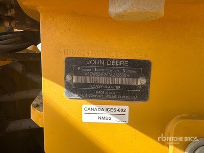 2022 John Deere 624P Wheel Loader