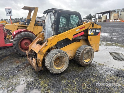 2017 Cat 246D Minicargadora (Inoperable)