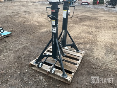 Pair of John Beam Vehicle Support Stands