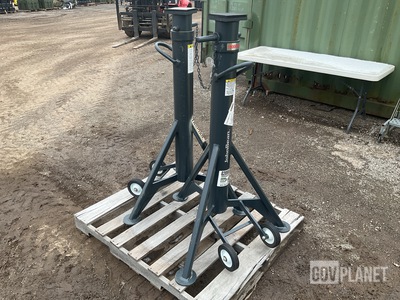 Pair of John Beam Vehicle Support Stands