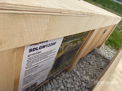 2025 SDLANCH SDLGM1220F Galvanized Metal Livestock Shed (Unused)