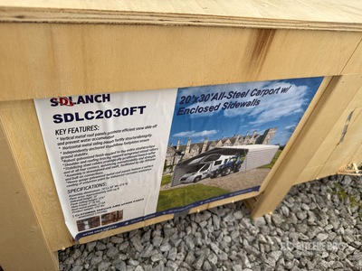 2025 SDLANCH SDLC2030FT High-End Carport (Unused)