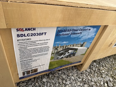2025 SDLANCH SDLC2030FT High-End Carport (Unused)