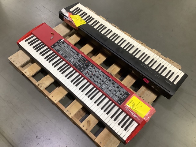 (1) Nord Stage EX 88 Keyboard & (1) Roland PP-30 Digital Piano (1) Nord Stage EX 88 Keyboard & (1) Roland PP-30 Digital Piano