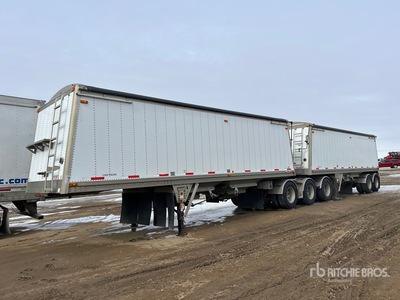 2010 Lode King Super B-Train 穀物用トレーラー