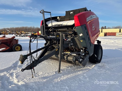 2021 Massey Ferguson MF4160V Isobus Presse à balles cylindriques