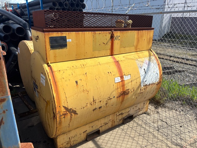 1994 500 gal Skid Mounted Steel Diesel Fuel Tank