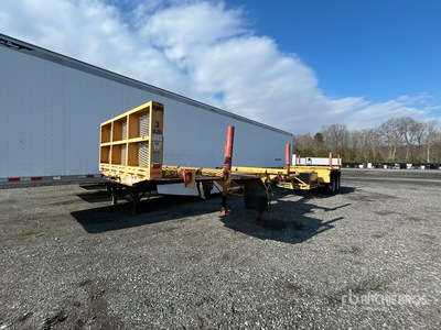 1989 Allegheny Power Products Inc. Pole Trailer
