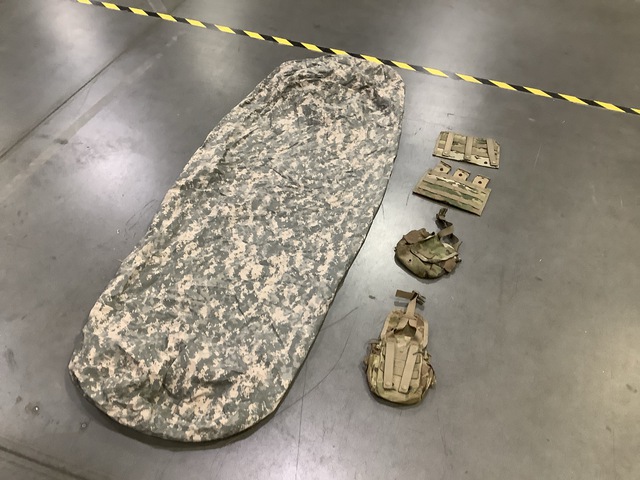 (55) Canteen Pouches, (29) M4 Three Mag Pouches & Assorted Items