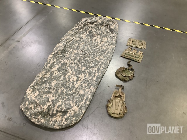 (55) Canteen Pouches, (29) M4 Three Mag Pouches & Assorted Items