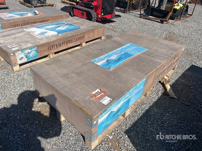 2025 Rhino AGR-MC2030 Steel Carport (Unused)