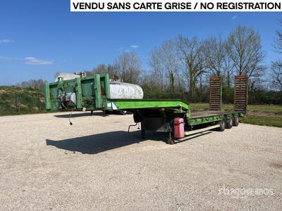 2000 Metaco SS3341 Remorque Porte Engin 低床トレーラー