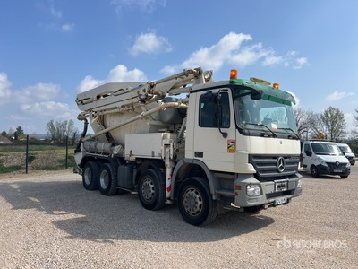 2008 Mercedes Actros 3241 8x4 Camion Malaxeur Mixer Truck