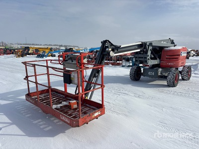 2015 Skyjack SJ63AJ 4WD Dual Fuel Articulating Boom Lift