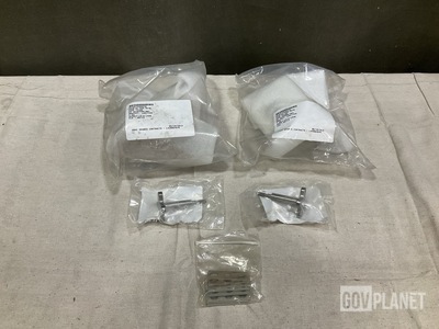 (10) Flat Bars, (5) Screws & Assorted Items