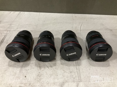 (4) Cannon Zoom Lenses