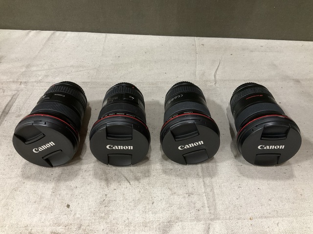(4) Cannon Zoom Lenses