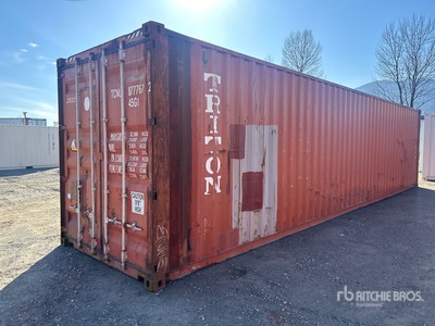 40 ft High Cube Lagercontainer