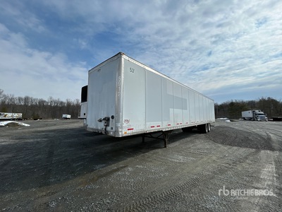 2012 Wabash 53 ft x 102 in T/A Remolque de furgoneta