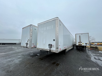 2013 Wabash DVCVHPC 53 ft x 102 in T/A Gesloten aanhangwagen