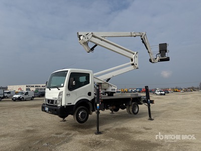 2014 CTE ZED 21JH 18 m on 2014 Nissan Cabstar 35.12 NT400 Bucket Truck