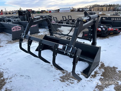 2025 Industrias America 84BG 84 in Skid Steer Grapple Bucket (Unused)