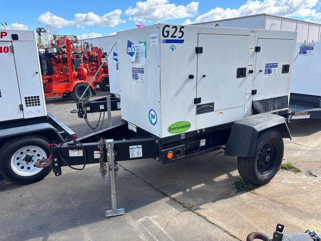 2018 Doosan G25WDO-T4F 20 kW Mobile Generator Set
