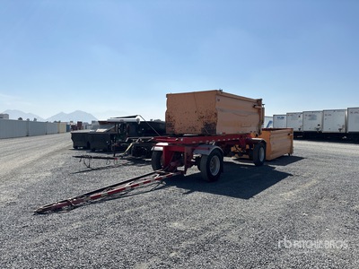2003 Superior RD500 T/A Turntable Transfer Trailer w/ Truck Dump Body