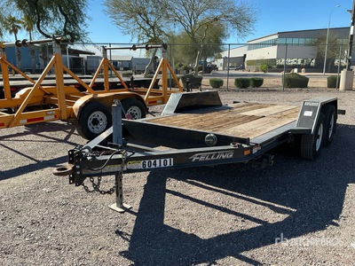2018 Felling FT-10IT-I 21 ft T/A Tilt Deck Trailer