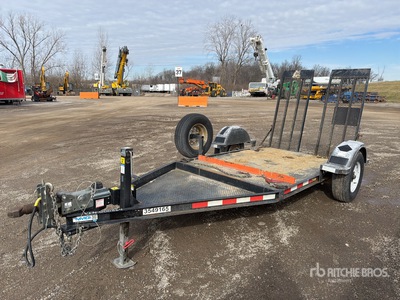 2020 MMDI 12 ft S/A Remolque Portamaquinaria