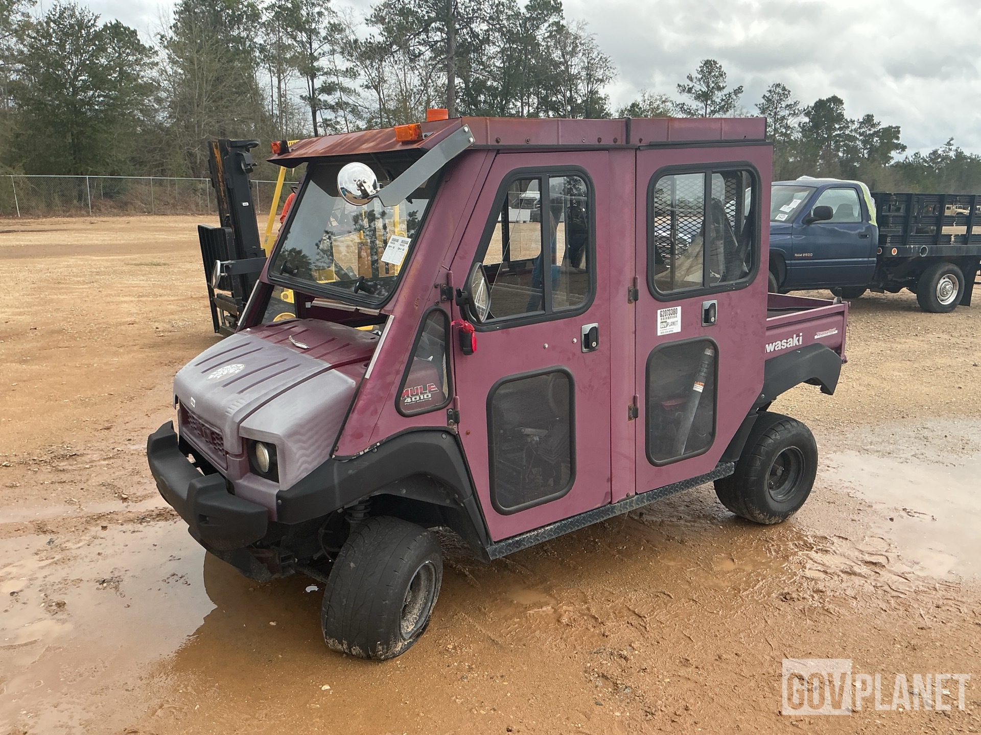 Surplus Kawasaki Mule 4010 4x4 Utility Vehicle in Albany, Georgia