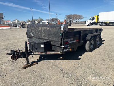 2010 Midsota MT14 14 ft T/A Lichte Kiepaanhanger