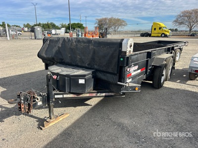 2010 Midsota MT14 14 ft T/A Nutzkippanhänger