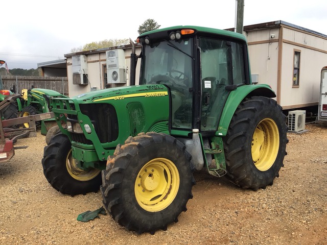 John Deere 6240 4WD Utility Tractor (Inoperable)