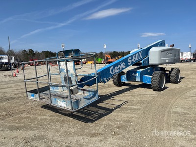 2014 Genie S-60X 4WD Plataforma Elevadora Telescópica