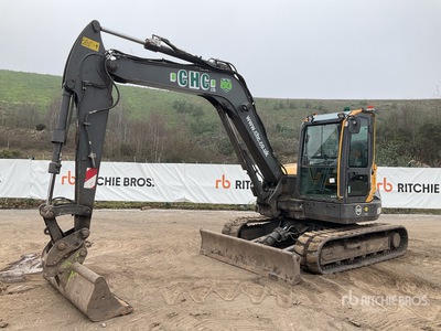 2019 Volvo ECR88D حفارة بجنزير