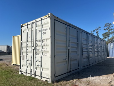 2025 40 ft High Cube Multi-Door Lagercontainer