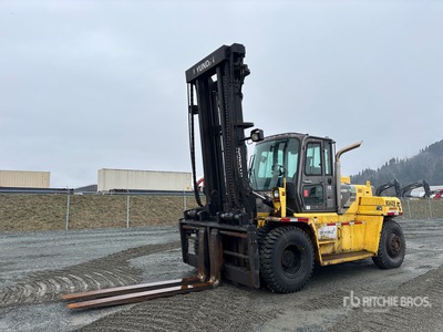 2015 Hyundai HX160D-7A 35053 lb 4x2 Rough Terrain Forklift